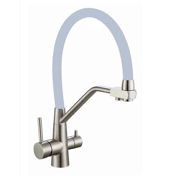 Смеситель для кухонной мойки под фильтр питьевой воды Fmark FS0662-L04