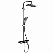 Душевая система GAPPO G2496-19, оружейная сталь
