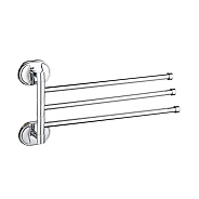 Полотенцедержатель D-Lin D254700, хром