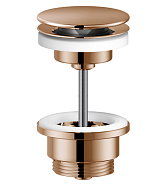 AV00110/11RCP сливное устройство (push-open), красное золото