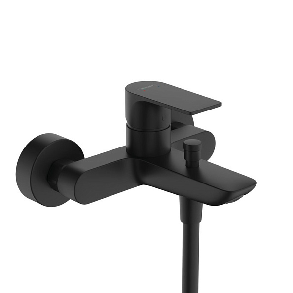 72450670 Hansgrohe Rebris E смеситель для ванны, матовый черный