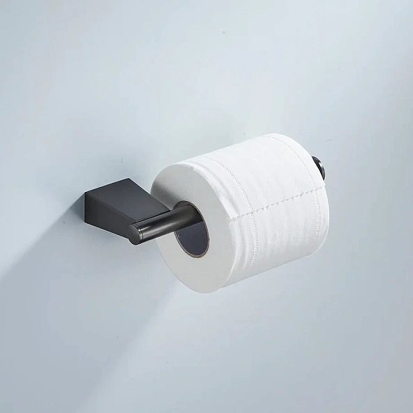 Держатель для туалетной бумаги Shevanik SG5715T, оружейная сталь