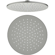 AQ2077BGM круглый верхний душ 250*7 мм, шлиф. черный хром