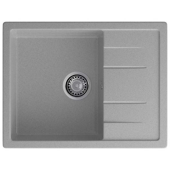 Кухонная мойка GranFest QUADRO 650L, серый