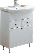 1A054901NO010 Тумба под раковину с б/к Норма (1WH110162 Раковина "Акваполо-6533" 65 см, 1WH110174)
