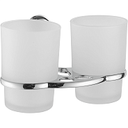 Стакан FASHUN двойной хром (A1508)