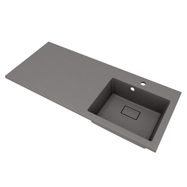 Раковина Florentina Аванти 110 см 10.310.0R110.307, серый шёлк