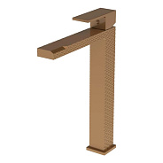 Смеситель для раковины высокий Knotlor KN-24/RBP, бронза