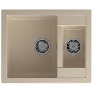 Кухонная мойка GranFest QUADRO 610K, кашемир
