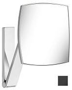 Косметическое зеркало без подсветки KEUCO ilook move Чёрный шлифованный хром (17613 130000)
