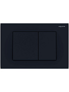 PNS-0000005 (001DQ) Панель смыва Черная матовая для INSP-0000001 Pneumo S (клавиши квадрат)