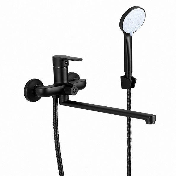 Смеситель для ванны FRUD R22157-6, черный