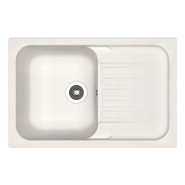 Кухонная мойка Dr. Gans АДЕЛЬ 25.090.C0780.401, белый
