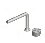 Смеситель для раковины Quadro design Stereo, сталь брашированная (16 31T AS)