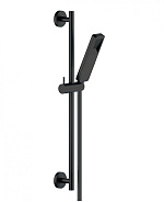 AD140/53BM душевой гарнитур 60 см 1jet (чёрный)