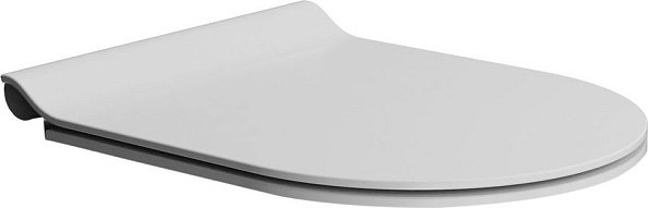 Сиденье GSI Slim New, с микролифтом Soft Close, быстросъёмное, белый матовый (MS86CSNS09)