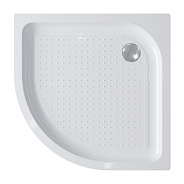 Акриловый поддон BelBagno 800х800 мм, белый (TRAY-BB-R-80-550-15-W)