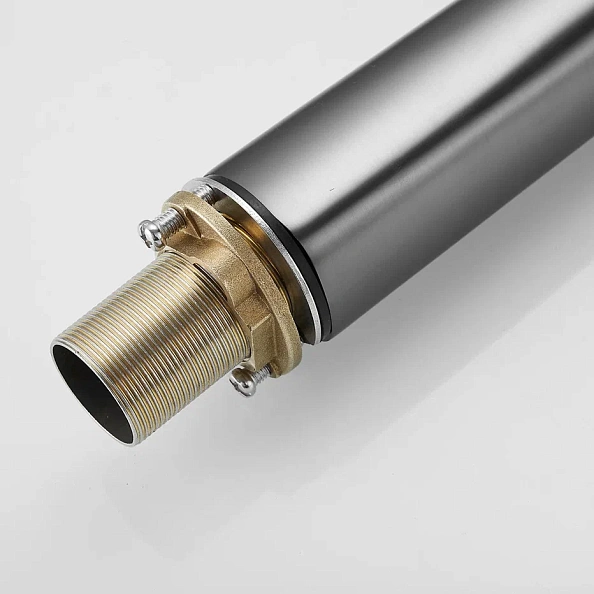 Смеситель для раковины Shevanik S8511T, оружейная сталь