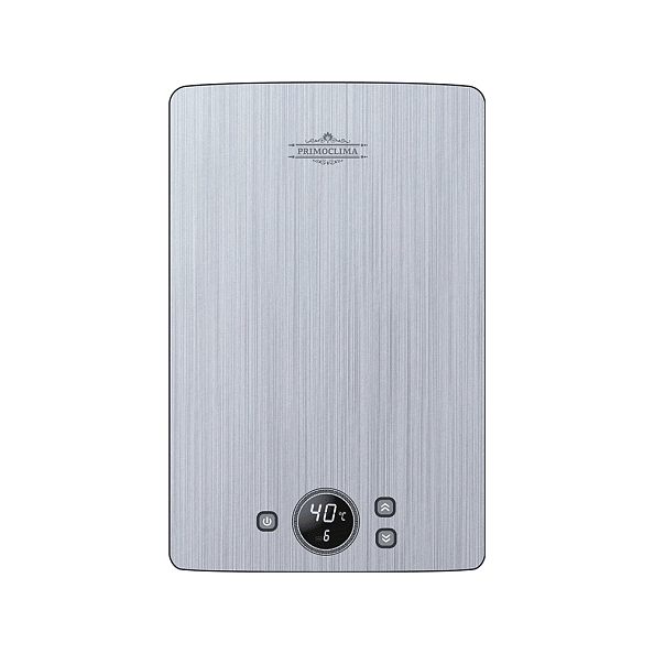 Электрический проточный водонагреватель PRIMOCLIMA PREMIUM 8.8 кВт/380В, серебристый