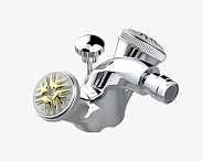 Смеситель для биде THG Hirondelles Gold stamped, хром (A4L A02 3202)