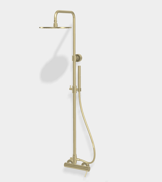 Душевая стойка Fima Carlo Frattini Shower column, шампань брашированная (F3035/2HS)