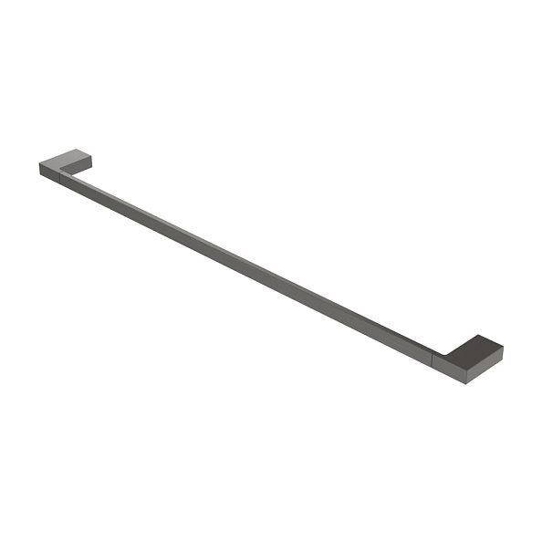 Полотенцедержатель Cezares Slider, оружейная сталь (SLIDER-TH-80-GM)