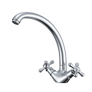 Смеситель Prohanss для кухни вентильный поворотный излив, хром (P10.40)