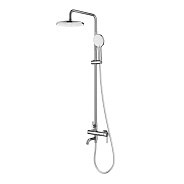 Душевая система Splenka S221.24.05 для ванны и душа поворотный излив 15 см, сатин