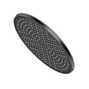 Лейка душевая верхняя Raglo R451.50.09 тропический душ ∅250мм пластик/силикон, графит