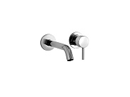 Смеситель для раковины Fantini Nostromo, матовая натуральная сталь (50 93 E811B)