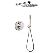 Душевая система встраиваемая (без излива) Grocenberg GB5099NK-3, никель