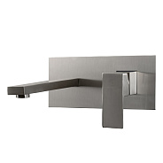 Смеситель для раковины встраиваемый FILARETE Fing FL4040NK, никель