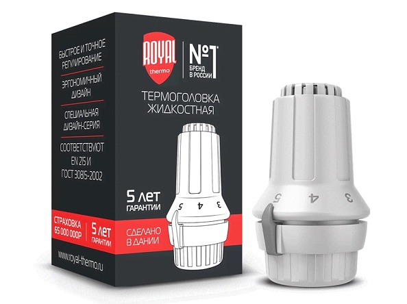 Термоголовка жидкостная Royal Thermo Click (RTE07.0007)