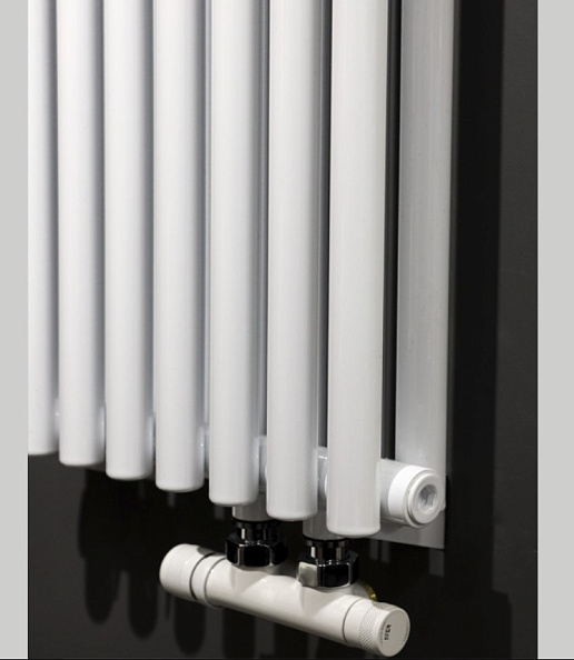 Радиатор КЗТО Гармония А25 N 2-1750-19 нп белый, нижнее подключение