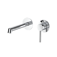 Смеситель для раковины DQ Stuttgart встраиваемый настенный хром (DA1774401)