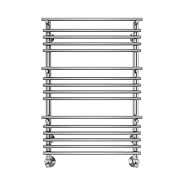 Полотенцесушитель водяной Terminus Вента люкс П16 500х800, нижнее подключение (4670078529510)