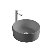 AQ5118-MG раковина 400*400*165 для установки на столешницу, матовый серый