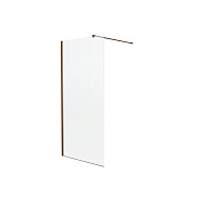 Душевая перегородка Knotlor WI100CG1RB 100х200, бронза