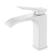 Смеситель для раковины Shevanik S4001C, белый