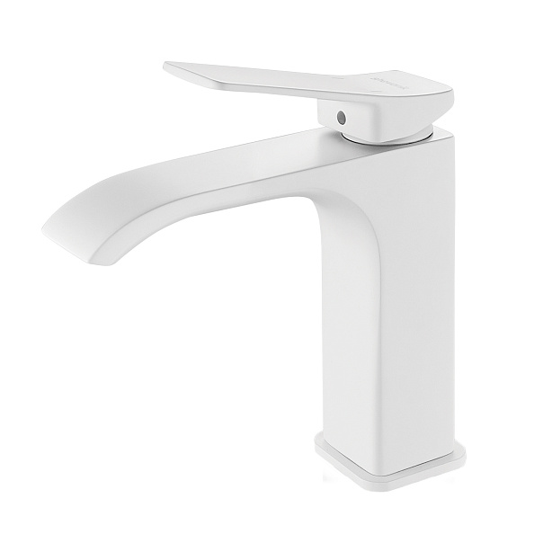 Смеситель для раковины Shevanik S4001C, белый