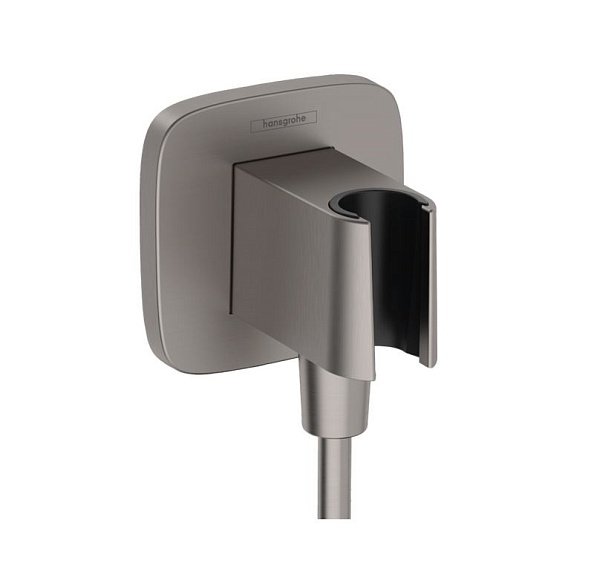 26887340 Hansgrohe Fixfit Q шланговое подсоединение, черный хром