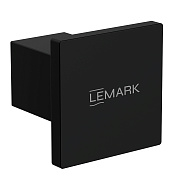 Крючок для полотенец Lemark VALDAY, сталь, матовый черный (LMA-8111S-BL)