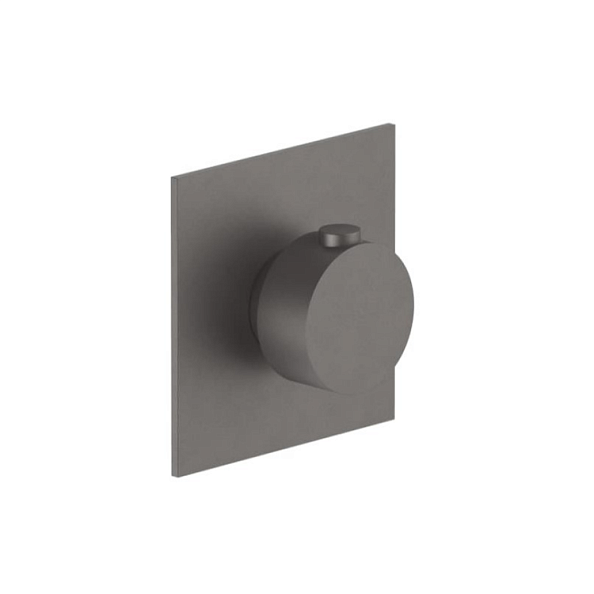 Смеситель для душа Fantini AF/21, на 1 потребитель, Matt Gun Metal PVD (27 P5 A900B)