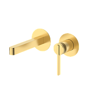 Смеситель для раковины DQ Bonn встраиваемый настенный мат.золото (DA1704407)