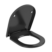 Крышка-сиденье Villeroy & Boch Subway 3.0 Pure Black (8M42S1R7)