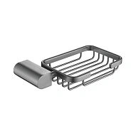 Мыльница Rose RG1704T, пепельный