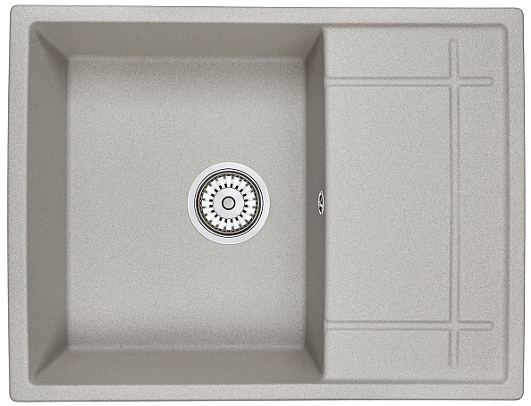 Кухонная мойка GRANULA (6501, БАЗАЛЬТ)