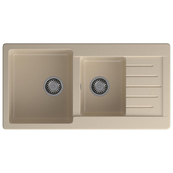 Кухонная мойка GranFest PRACTIK 980KL, кашемир