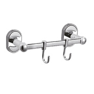 Планка с крючками для полотенец D-Lin D288700-2, хром