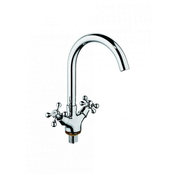 Смеситель для кухни D-Lin D153810-E, хром